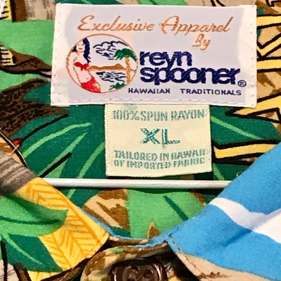 Vintage Jimmy Buffett Margaritaville Made in Hawaii Reyn Spooner Button Shirt - Picture 2 of 12